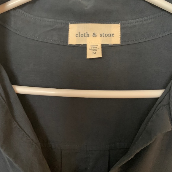 Cloth and Stone star tencel button down shirt - Picture 3 of 6